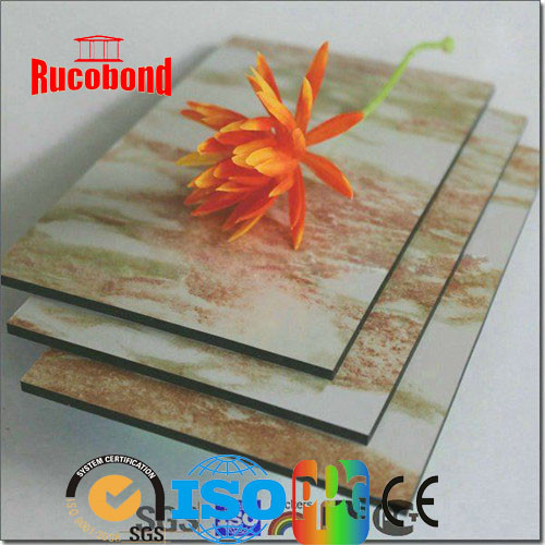 Wood-Like Finish Aluminum Composite Panel ACP (RCB2013-N17)