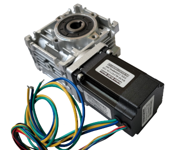 24V 3000RPM 0.4Nm 125W Brushless DC Motor with NMRV30 Worm Gear