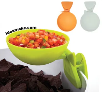 Dip Clip ,Clip on Chip and Dip Bowl Party Ware
