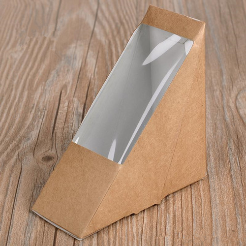 Creative Kraft Paper Sandwich Box Eco Friendly