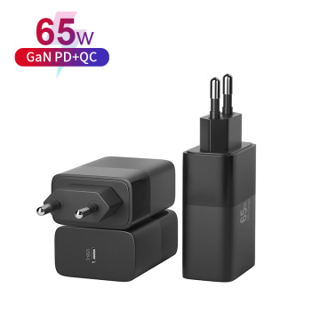 65W GaN Single USB Type-C Charger for Laptop