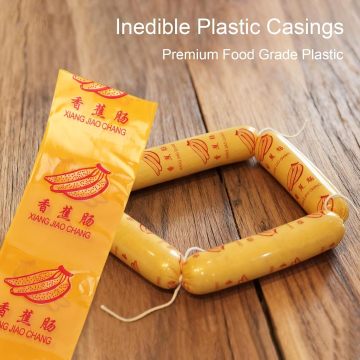 天然ソーセージ包装用のプレミアムプラスチックケーシング