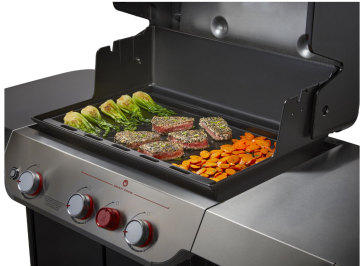 Outdoor stainless steel gas grill
