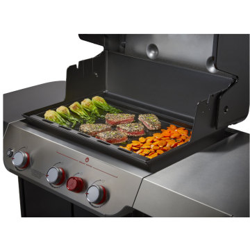 Outdoor stainless steel gas grill