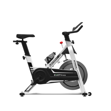 EOAT S128 Indoor Gym Fitness Bike and Pure Wool Felt Mat: Versatile Resistance Exercise Equipment with Adjustable Levels and Foldable Design