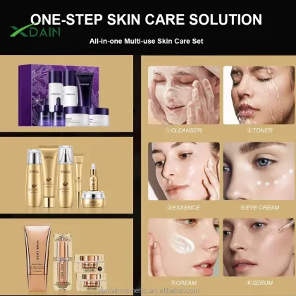 Private Label Skincare Kit: Retinol & Collagen Anti-Aging Skin Care Set for Men and Women