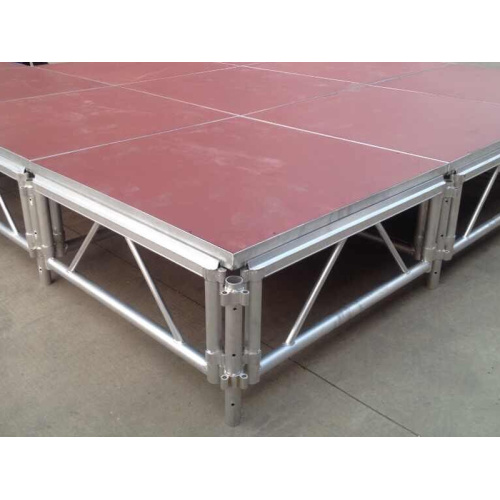 Plataforma de escenario móvil de aluminio