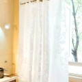 Shower Curtain PEVA Classic White Flower