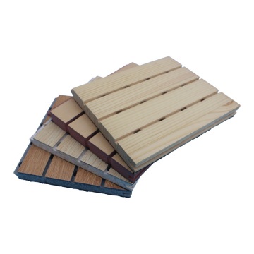 Paneles acústicos de chapa de madera ecológicos