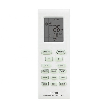 เครื่องปรับอากาศ Universal Remote Control Remote สำหรับ Gree AC KT-GRII KT-GR