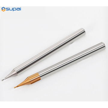 Micro Ball Nose End Mill 2Flutes R0.1-0.45mm