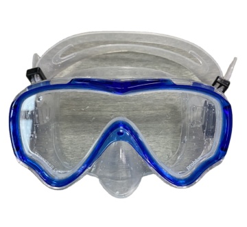 High-End-Kindertauchmaske mit Nasenabdeckung und Silikon