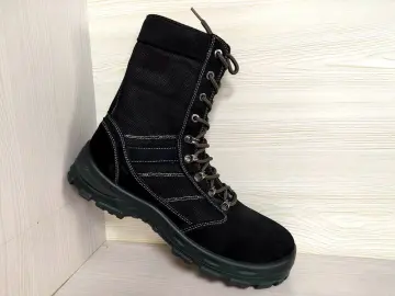 Swede Leather Safety Boot with High Quality WMN-307