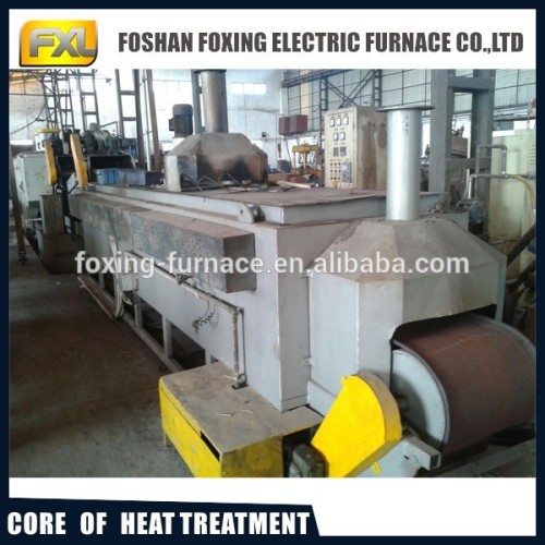 continuous mesh belt furnace for steel nuts,bolts,screws