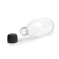 Garrafa de vidro líquido oral transparente de 50 ml