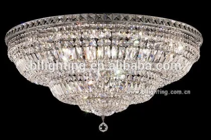 Modern fancy clear crystal restaurant ceiling lights