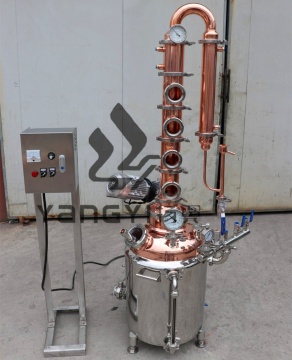 Copper Distillation Equipment with Reflux Column - 100L Home Use