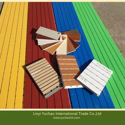 WPC Board for Sound-Absorbing Panels