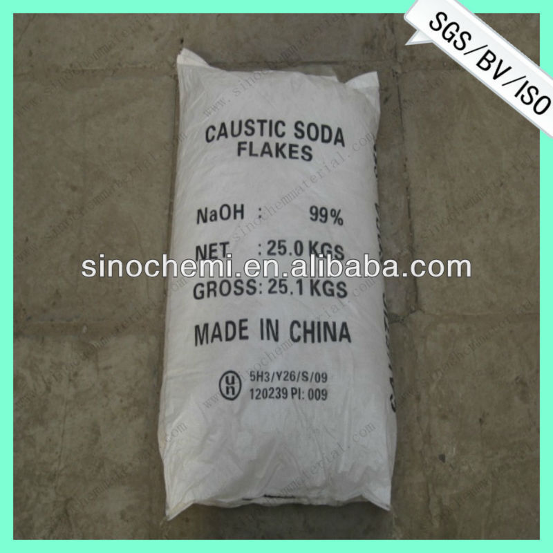 2014 Hot Sale caustic soda /99% caustic soda flake