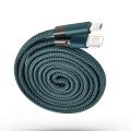 Retractable 1.5m aluminum alloy USB cable for phones