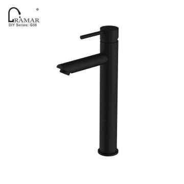 Single Knob Oil Rubbed Black Bathroom Faucet