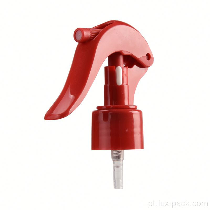 Sprayer de névoa de limpador de plástico Bomba Mini Trigger Red