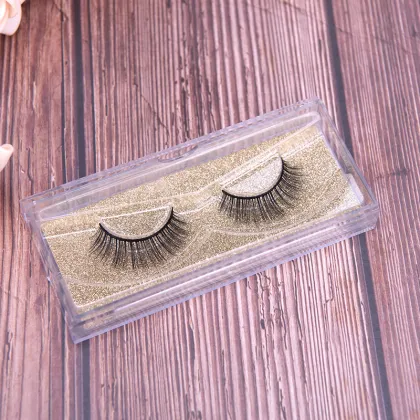 Private Label Strip Lash Synthetic False  eyelashes