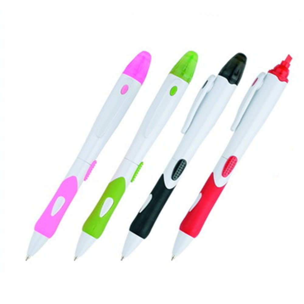 Promotional Ball Point Pen with Highlighter