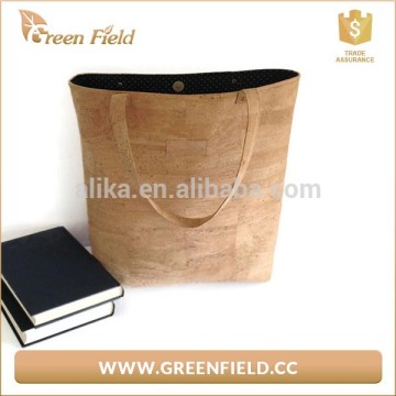 Green Field hot sale cork tote bag