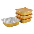 Airline Catering Coated Aluminium Foil Food Container