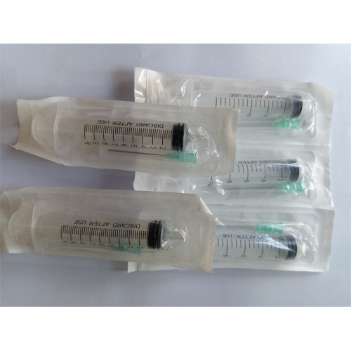 Stéringe plastique jetable 10 ml pour injection hypodermique