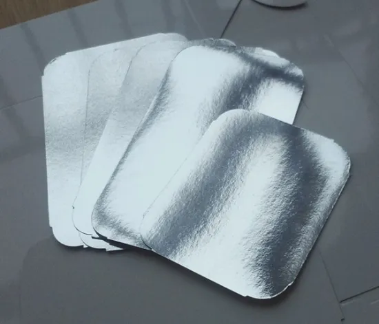 Paper Board Lids for the Foil Container