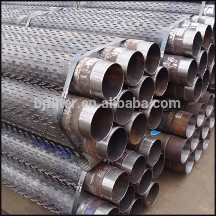 filter pipe water well bridge slot steel pipe