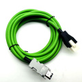 Encoder cable with 1394 6P & AMP connector