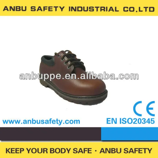fashionable safety protective pull on social steel toe executive shoes