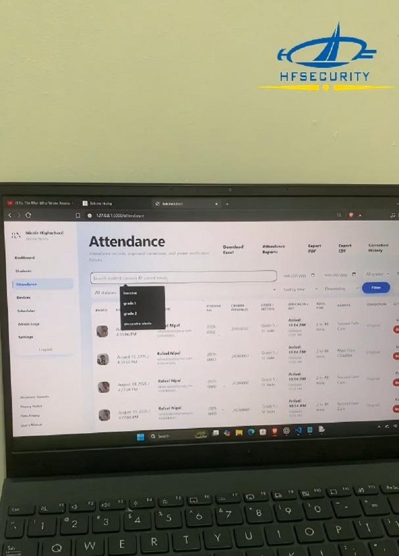 Queuing for attendance is a thing of the past: HFSecurity's AI facial recognition system doubles the efficiency of school access in the Philippines