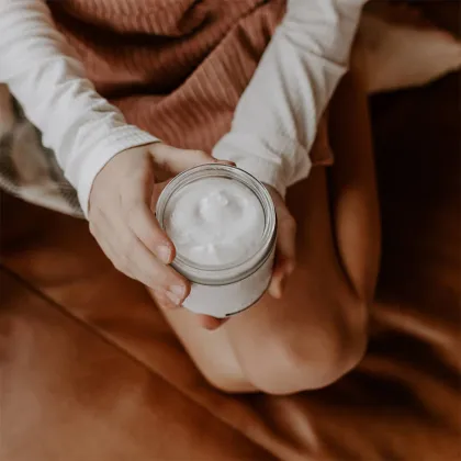 Vegan Organic Shea Butter Whipped Body Butter - Skin Lightening Moisturizer