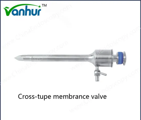 Reusable 10.5mm Laparoscopic Cross-Type Membrance Trocar