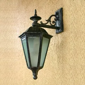 wrought iron lamp