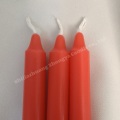 Red 8pcs Packing Wholesale Long Rod Stick Candles