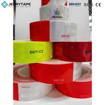 Transportation conspicuity reflective safety DOT-C2 tape