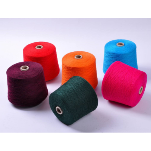 65%ARAWIN meta aramid 35% para aramid 30S/2 เส้นด้ายสีแดง yarn