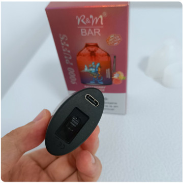 R &amp; M Bar 9000 퍼프 일회용 vape 장치