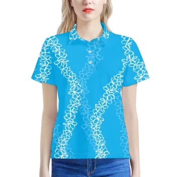 High Quality Women's Golf Shirts - Drop Shipping V-Neck Polo Tops for Ladies