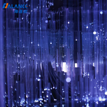 White Starlight Wedding Backdrop Lights - Star Cloth Optic Fiber