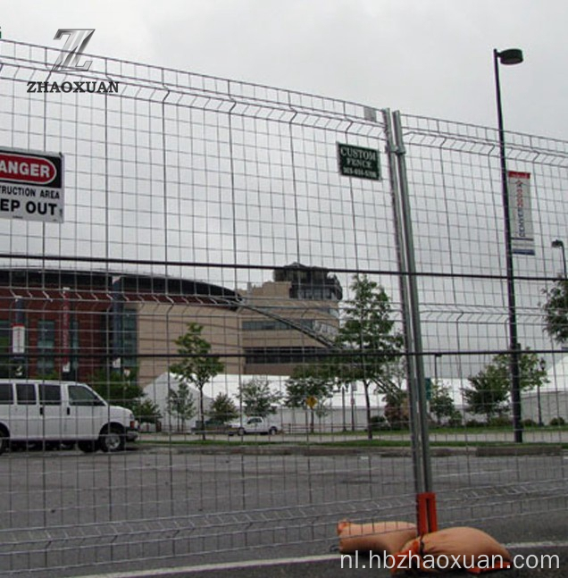 Tijdelijk hekconstructie hek tijdelijk pool hek