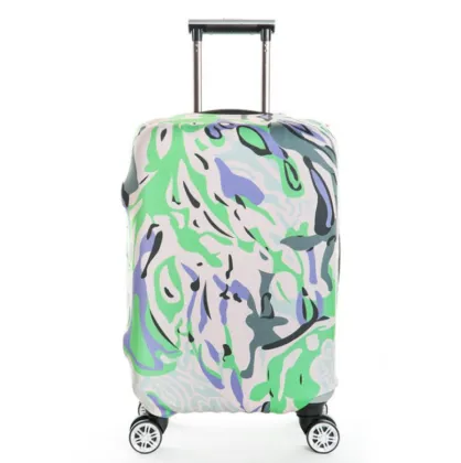 Spandex Luggage Cover: Full Print Suitcase Cover