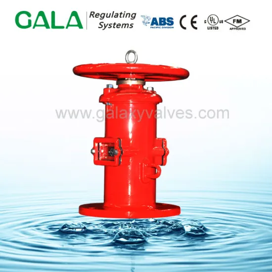 HIGH QUALITY UL FM APPROVED FIRE FIGHTING VERTICAL INDICATOR POST