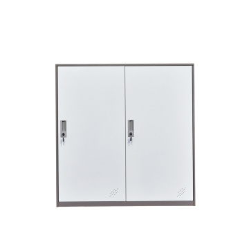 Counter Height Gray Filing Storage Cabinets