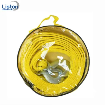 Polyester Trailer Tow Strap Rope with Hook
